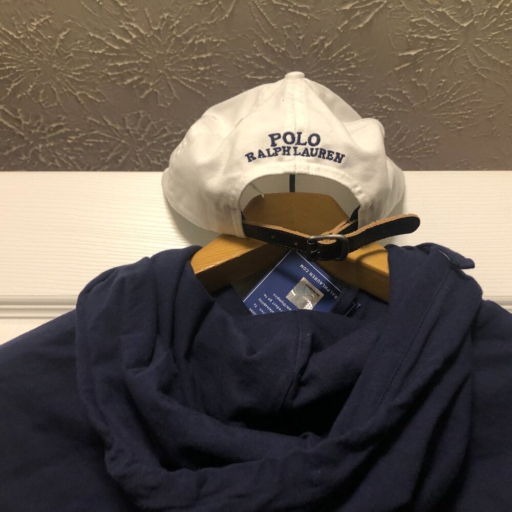 polo ralph lauren team usa 2024 men's new cotton hoodie and hat size: L - Picture 10 of 15